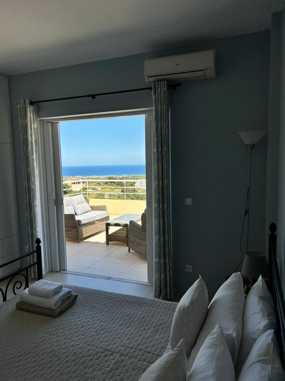 Villa Vuna - Private Pool -Sea View Chania  Buitenkant foto