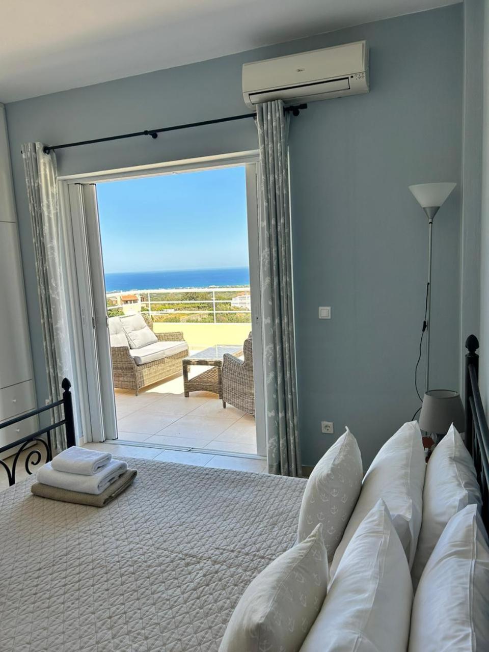 Villa Vuna - Private Pool -Sea View Chania  Buitenkant foto